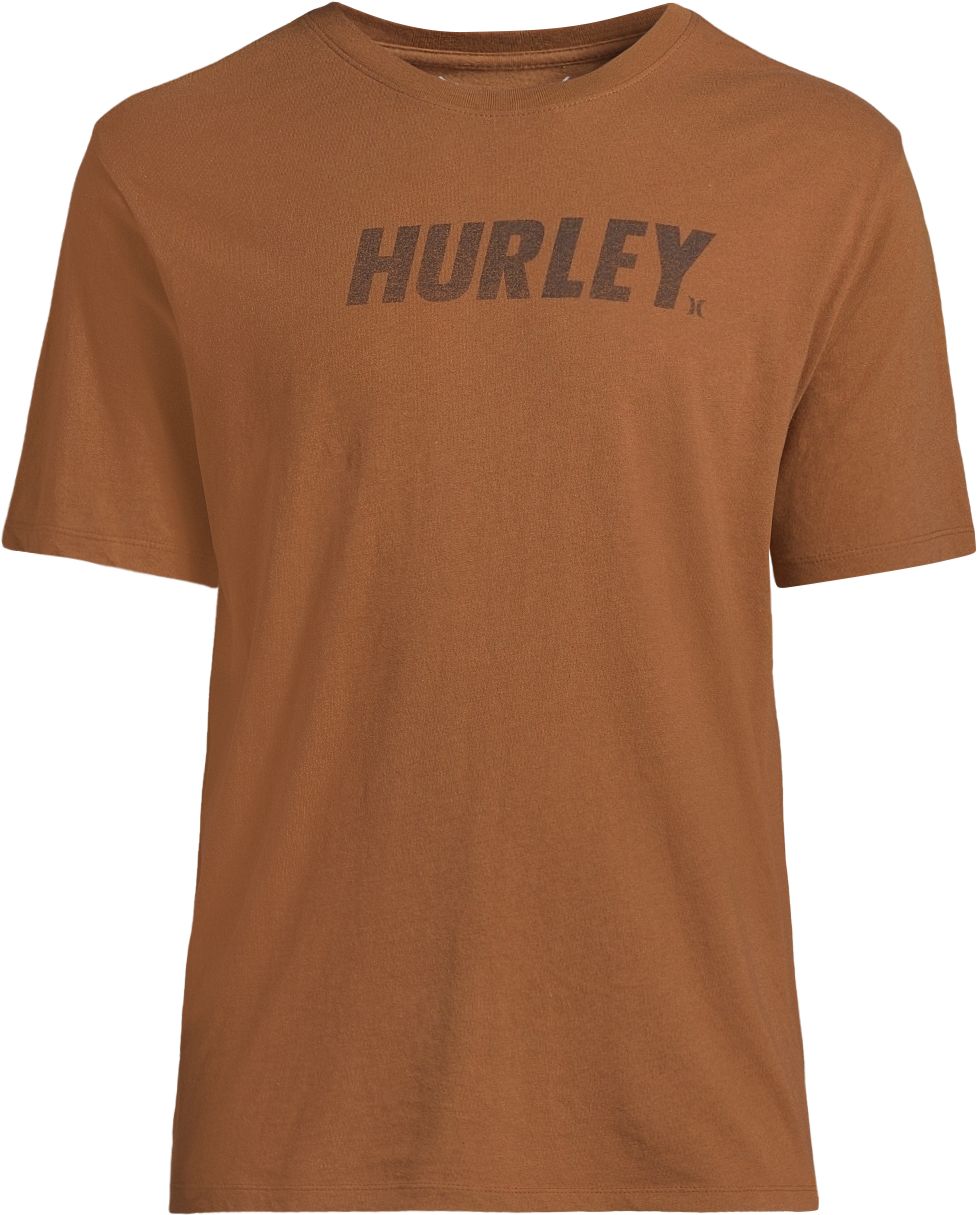 Hurley Men's Everyday Fastlane T Shirt, Short Sleeve, Crew Neck, Cotton, Graphic