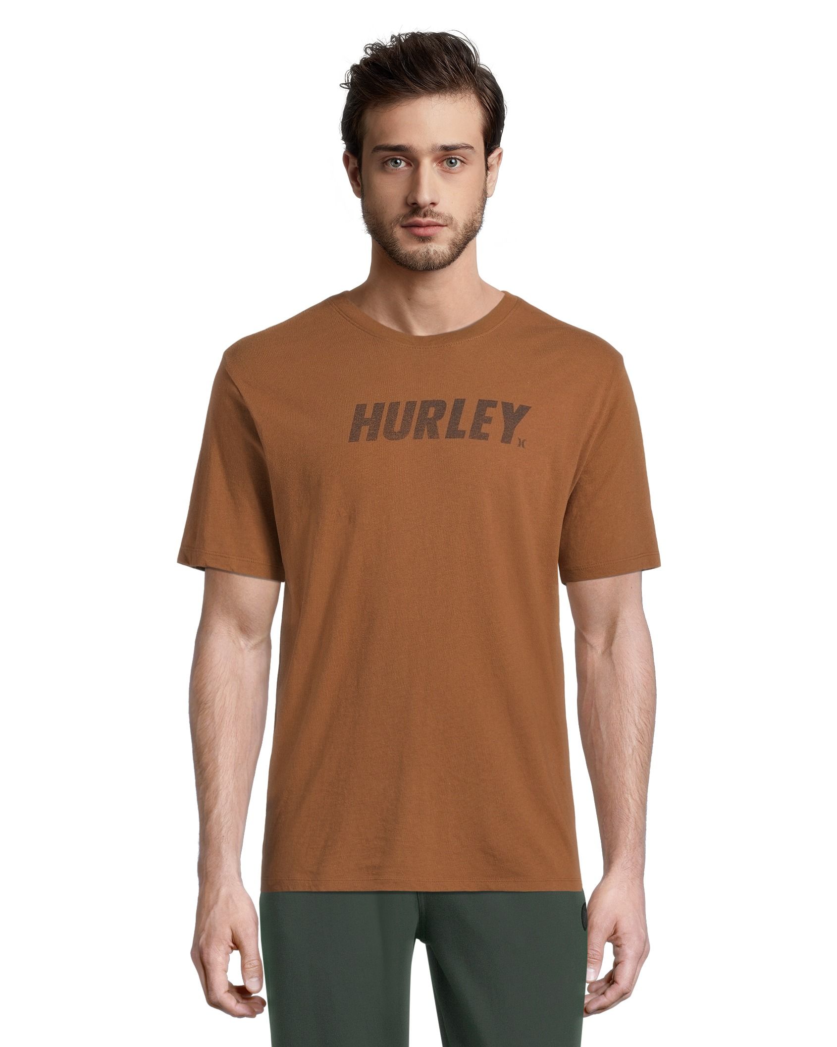 Hurley Men's Everyday Fastlane T Shirt, Short Sleeve, Crew Neck, Cotton, Graphic