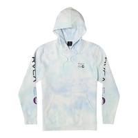 RVCA Men's ANP Tye Dye Pullover Hoodie Front_Flat