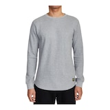 RVCA Men's Day Shift Long Sleeve Thermal Front_Flat