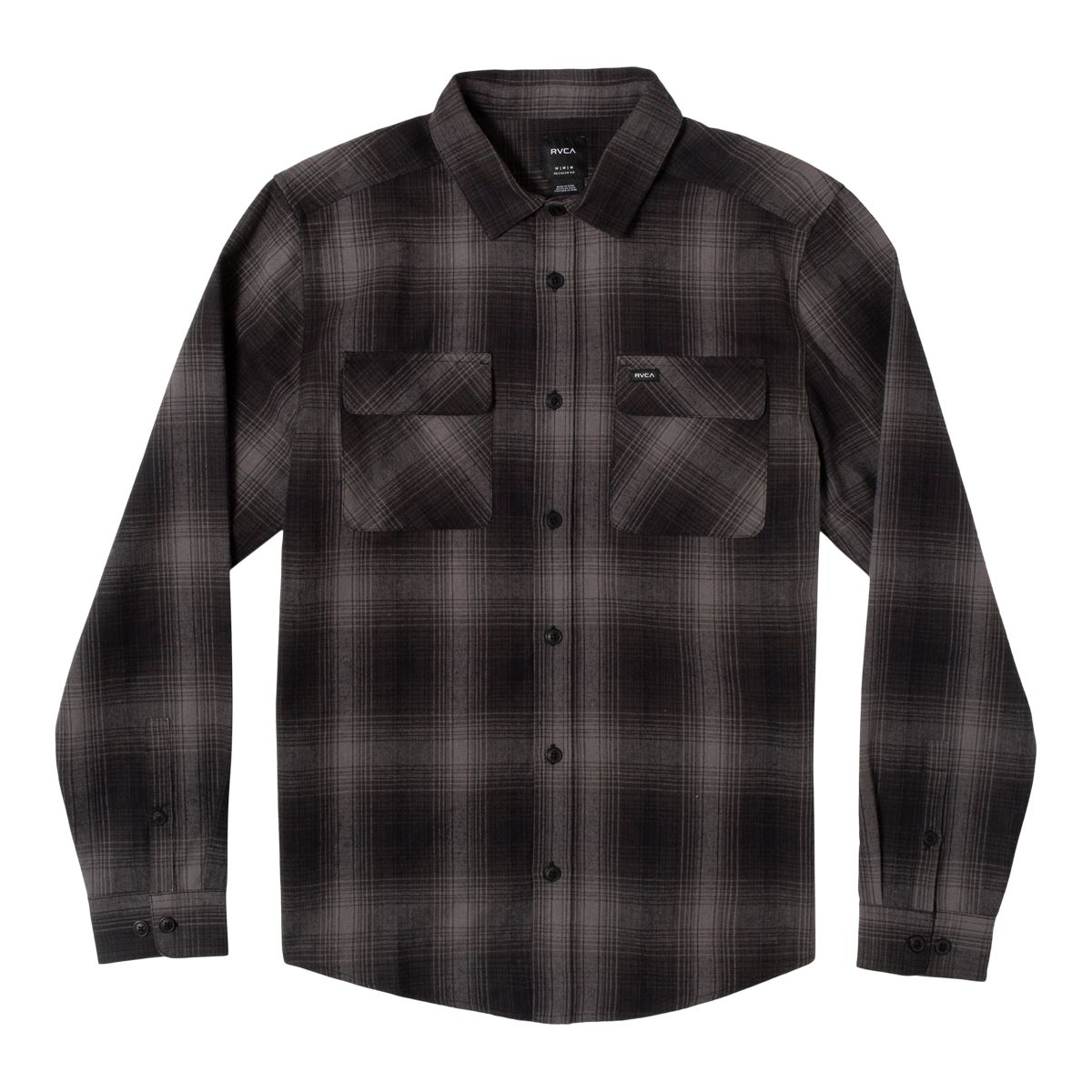 RVCA Men's Vesuvio Long Sleeve Flannel