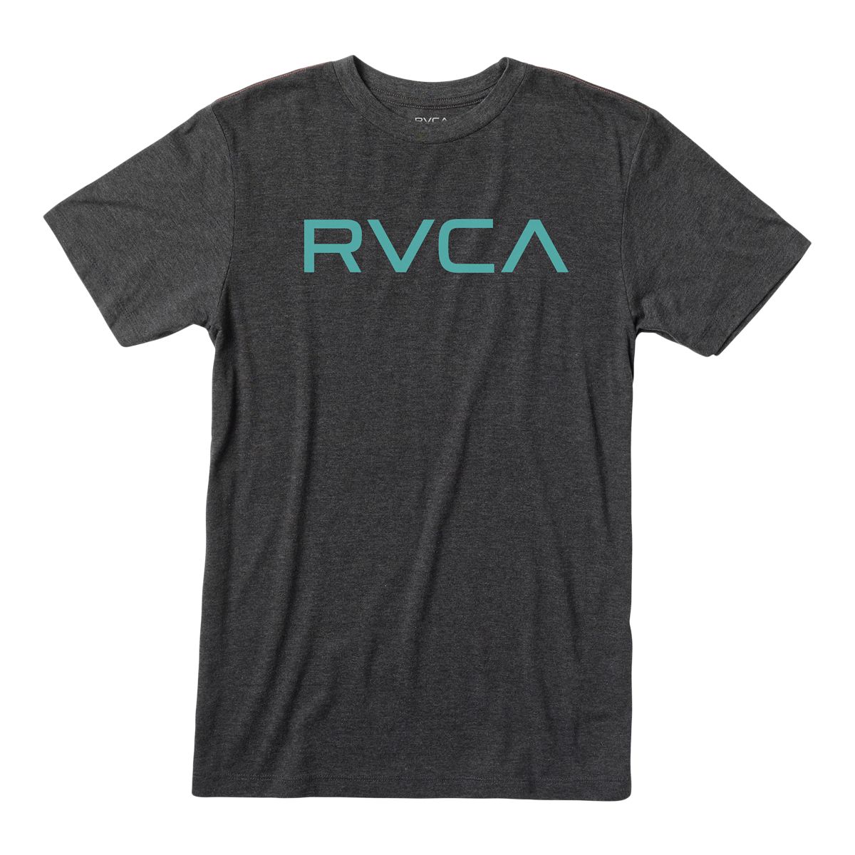 RVCA Men's Big RVCA T Shirt, Short Sleeve, Crew Neck, CottonBlend, Graphic