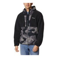 Columbia Men's Backbowl Full Zip Hoodie, Sherpa Front_Flat