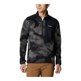 Columbia Men's Sweater Weather 1/2 Zip Top Front_Flat