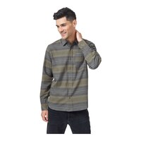 tentree Men's Benson Flannel Shirt Front_Flat