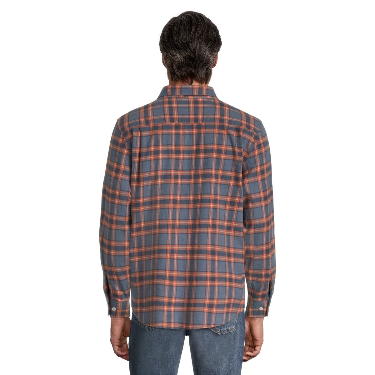 Brixton Men's Bowery Stretch Flannel Long Sleeve Shirt