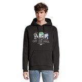 Vans Men's Pressed Floral Pullover Hoodie Front_Flat