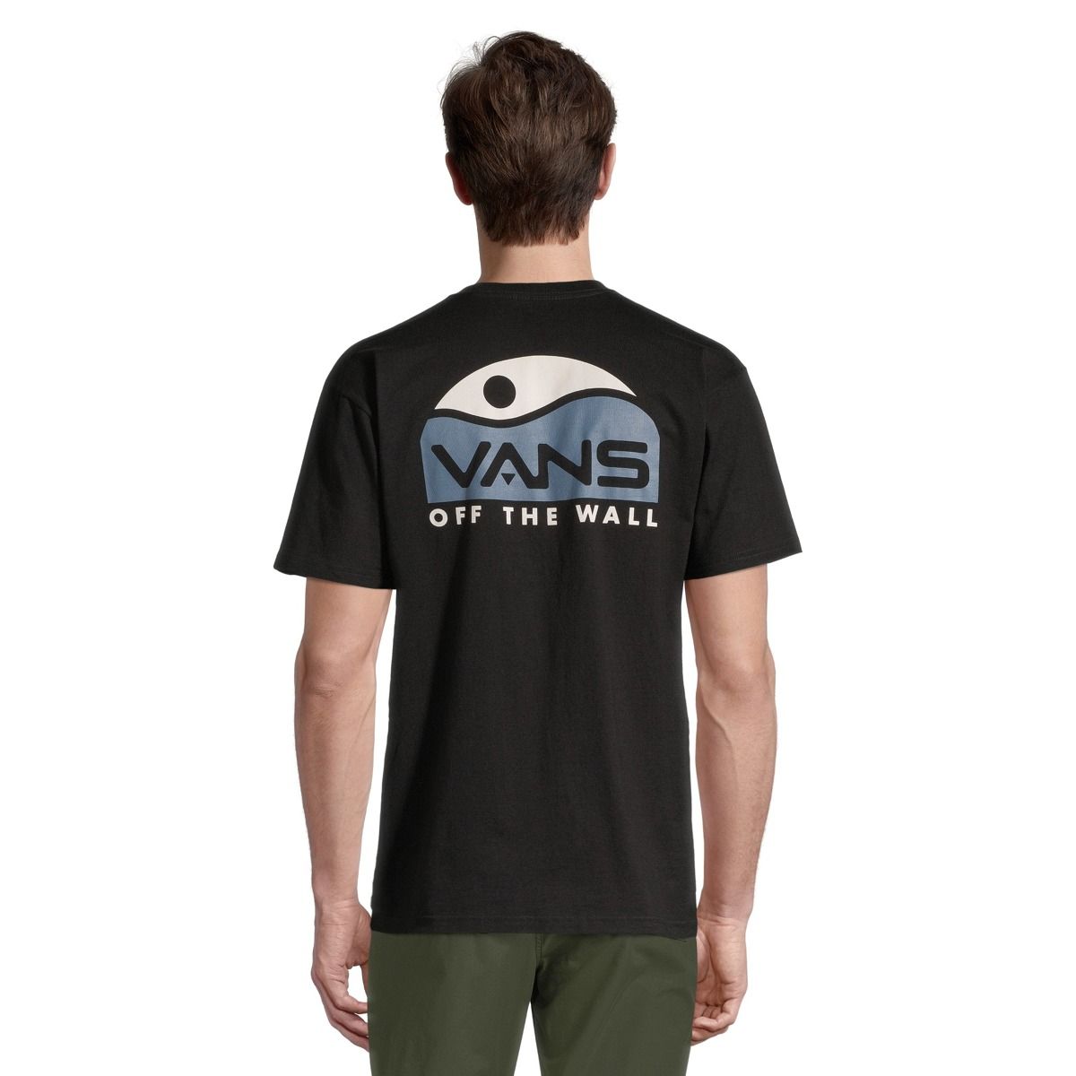 Vans Men's Street Outdoors T Shirt, Short Sleeve, Crew Neck, Cotton, Logo