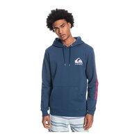 Quiksilver Men's Omni Logo Pullover Hoodie Front_Flat
