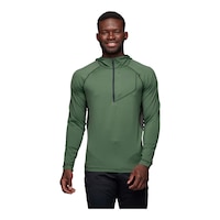 Black Diamond Men's Alpenglow Pro Hoodie Front_Flat