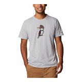 Columbia Men's Mission Trails Kingfish T Shirt Front_Flat