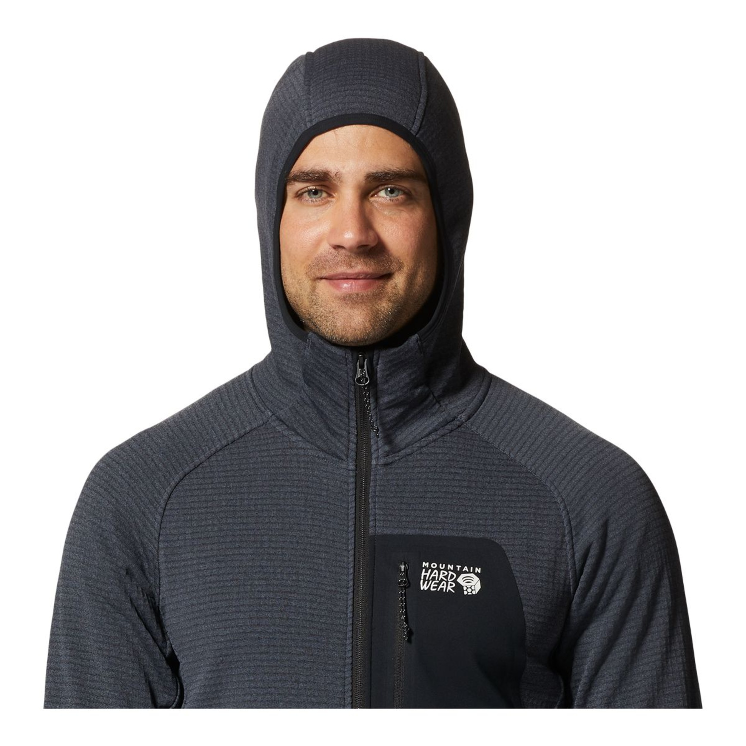 Mountain Hardwear Men's Polartec Power Grid Full Zip Hoodie | SportChek