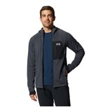 Mountain Hardwear Men's Polartec Power Grid Full Zip Hoodie Front_Flat