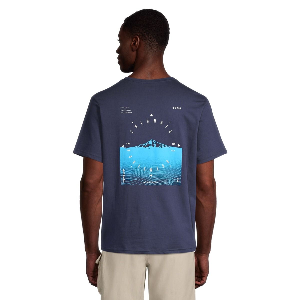 Columbia Men's Rapid Ridge Back Graphic T Shirt