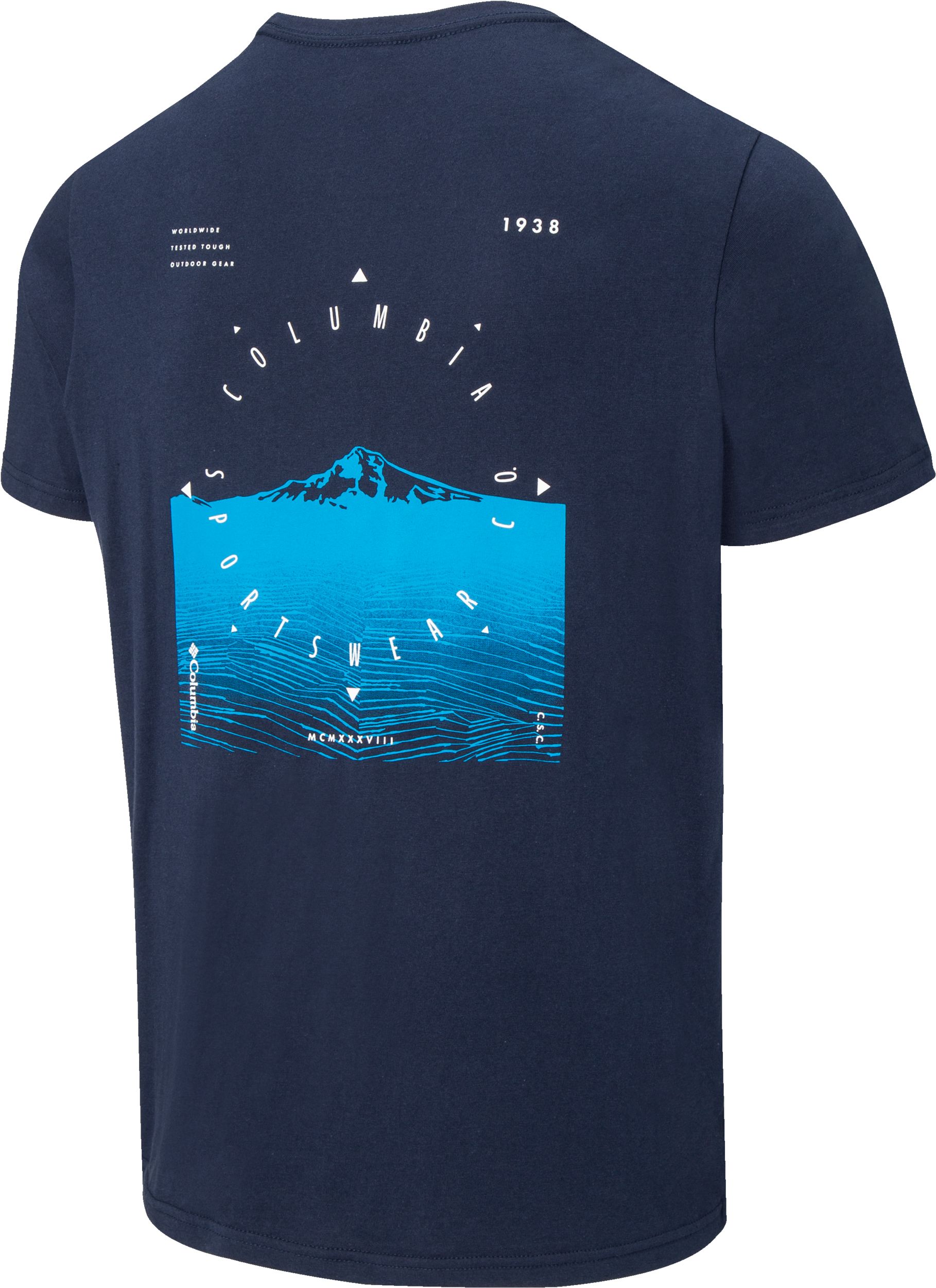 Columbia Men's Rapid Ridge Back Graphic T Shirt