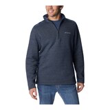 Columbia Men's Great Hart Mountain™ III 1/2 Zip Long Sleeve Top Front_Three_Fourths_Angled_Right