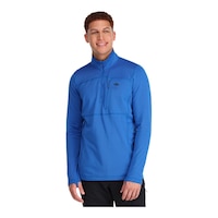 Outdoor Research Men's Vigor Quarter Zip Shirt Front_Three_Fourths_Angled_Left