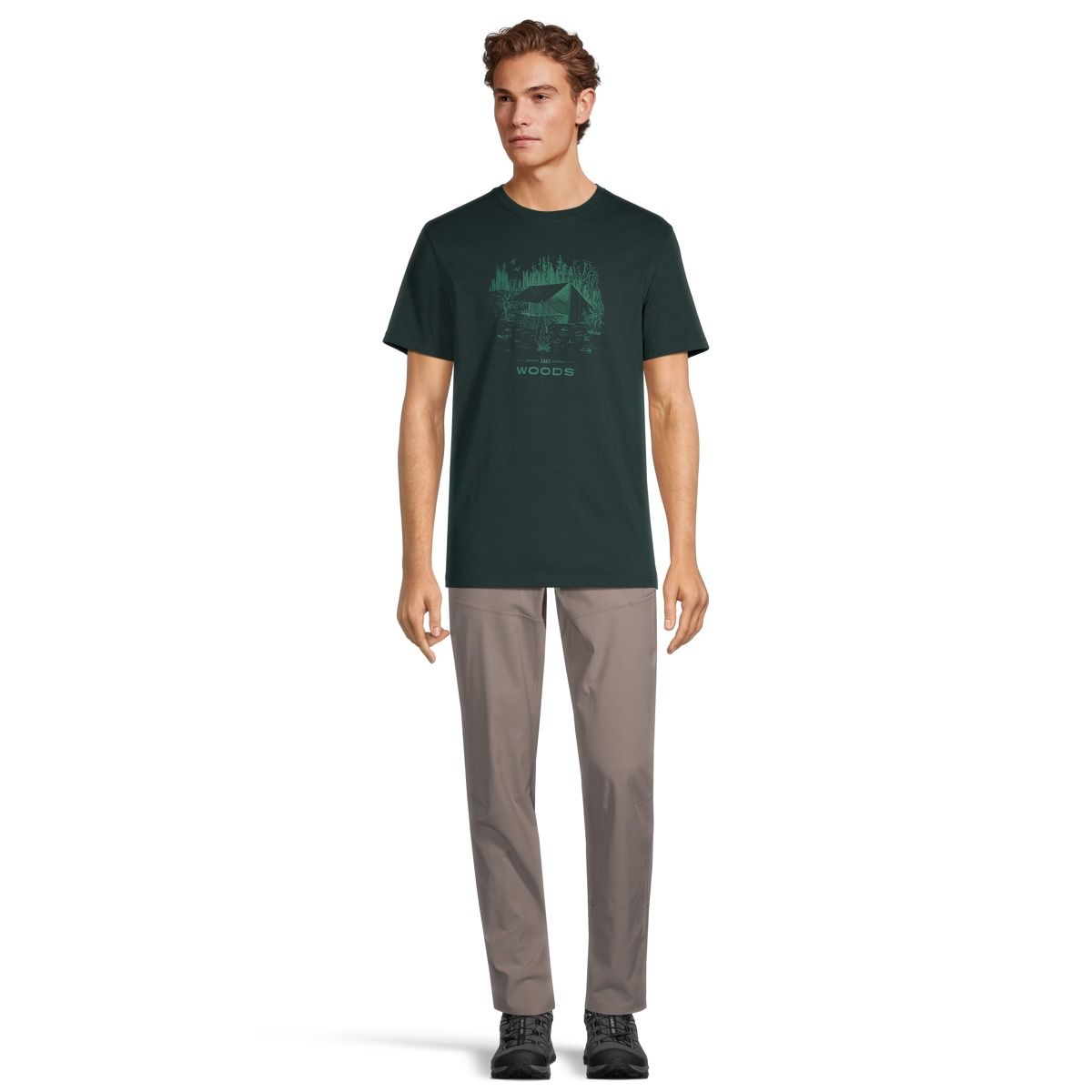 Woods Men's Cayley Heritage Graphic T-Shirt