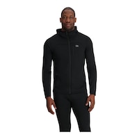 Outdoor Research Men's Vigor Grid Full Zip Hoodie Front_Flat