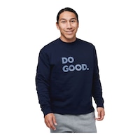 Cotopaxi Men's Do Good Organic Sweatshirt Front_Angled_Right