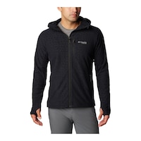 Columbia Men's Titan Pass 3.0 Hooded Fleece Front_Flat