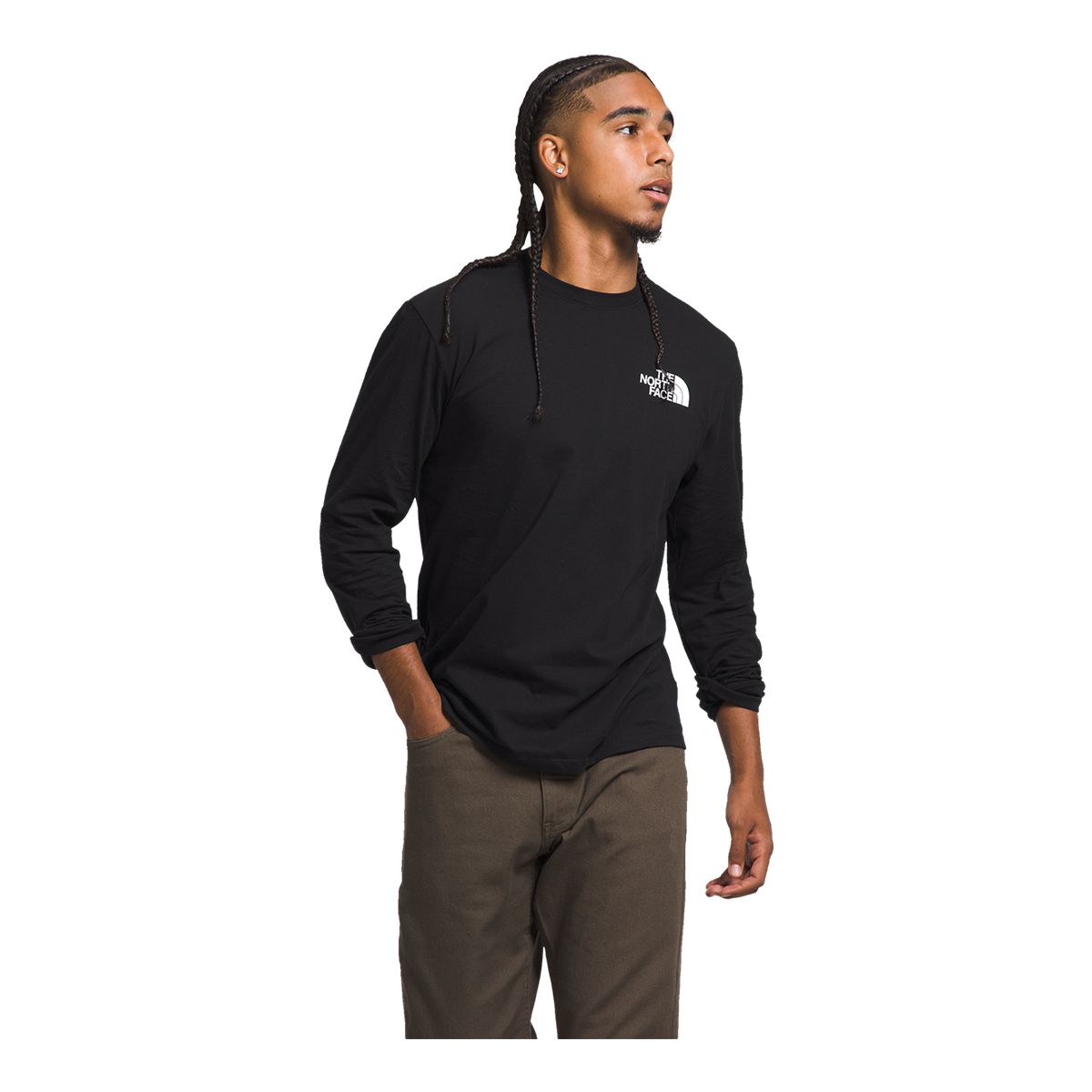 The North Face Men's Box NSE Long Sleeve Shirt