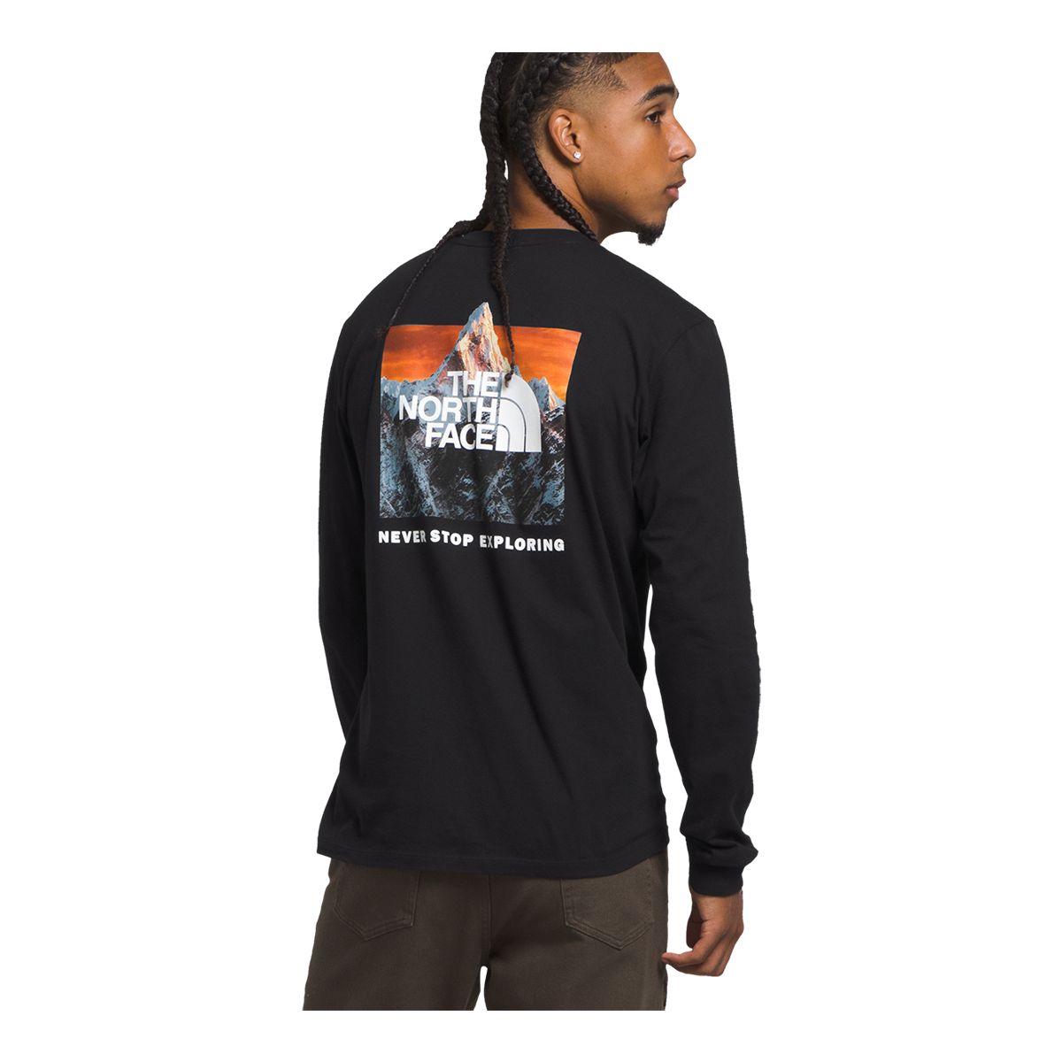 The North Face Men's Box NSE Long Sleeve Shirt