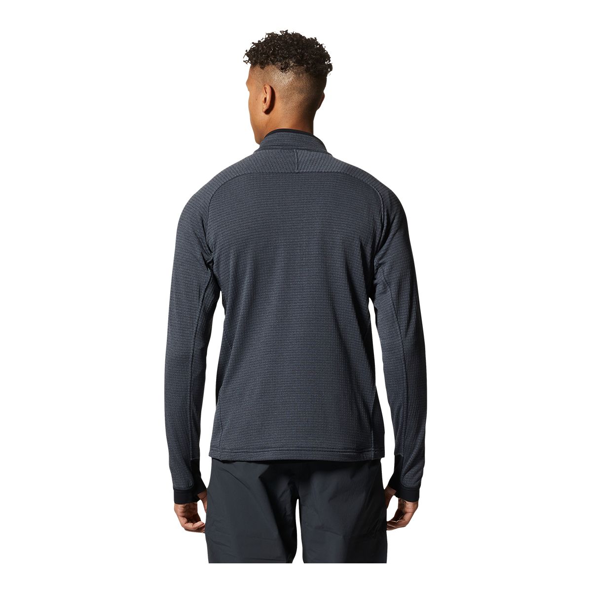 Mountain Hardwear Men's Polartec Power Grid 1/2 Zip Long Sleeve Top