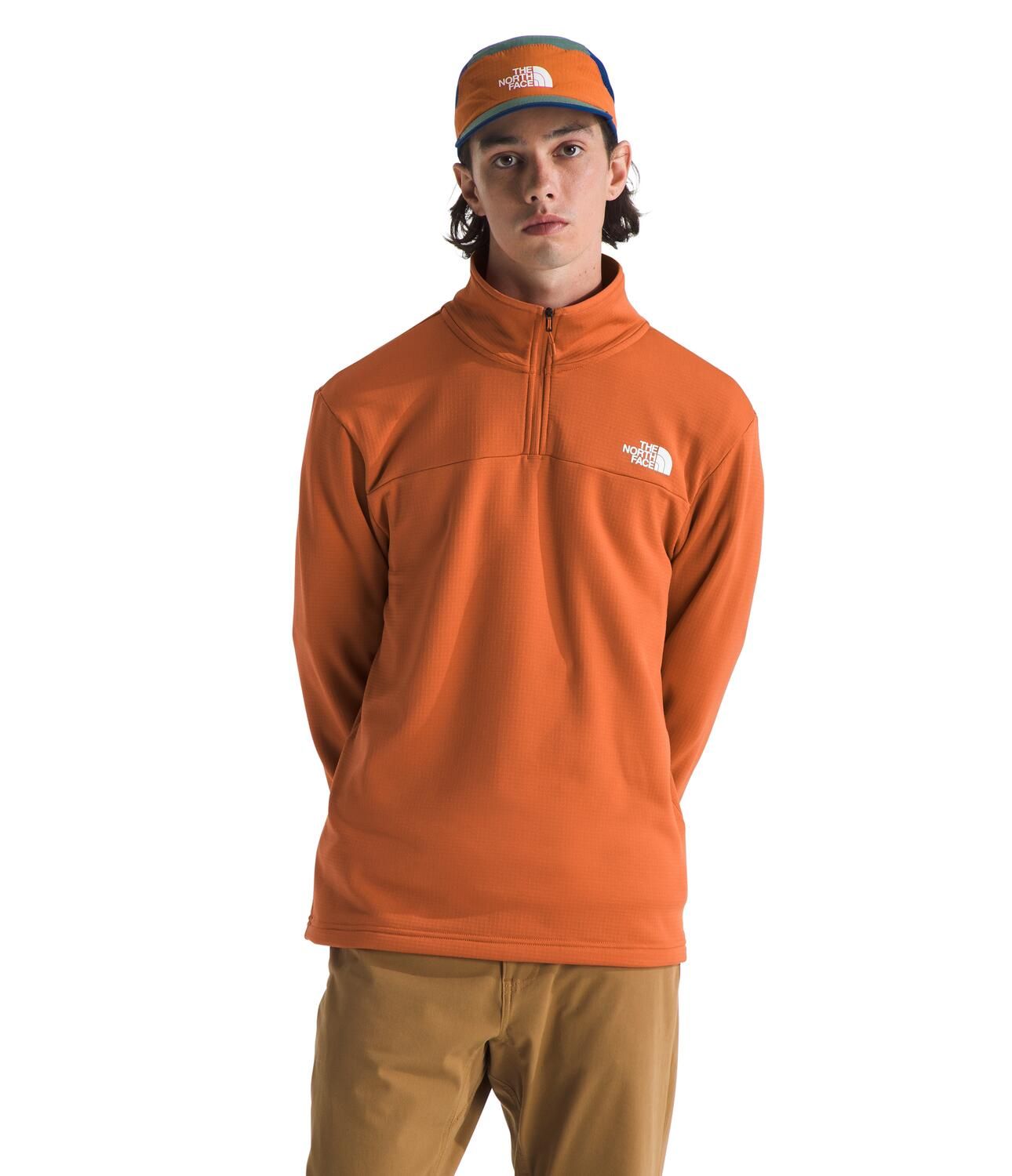 The North Face Men's Cedar Trail 1/4 Zip Long Sleeve Top