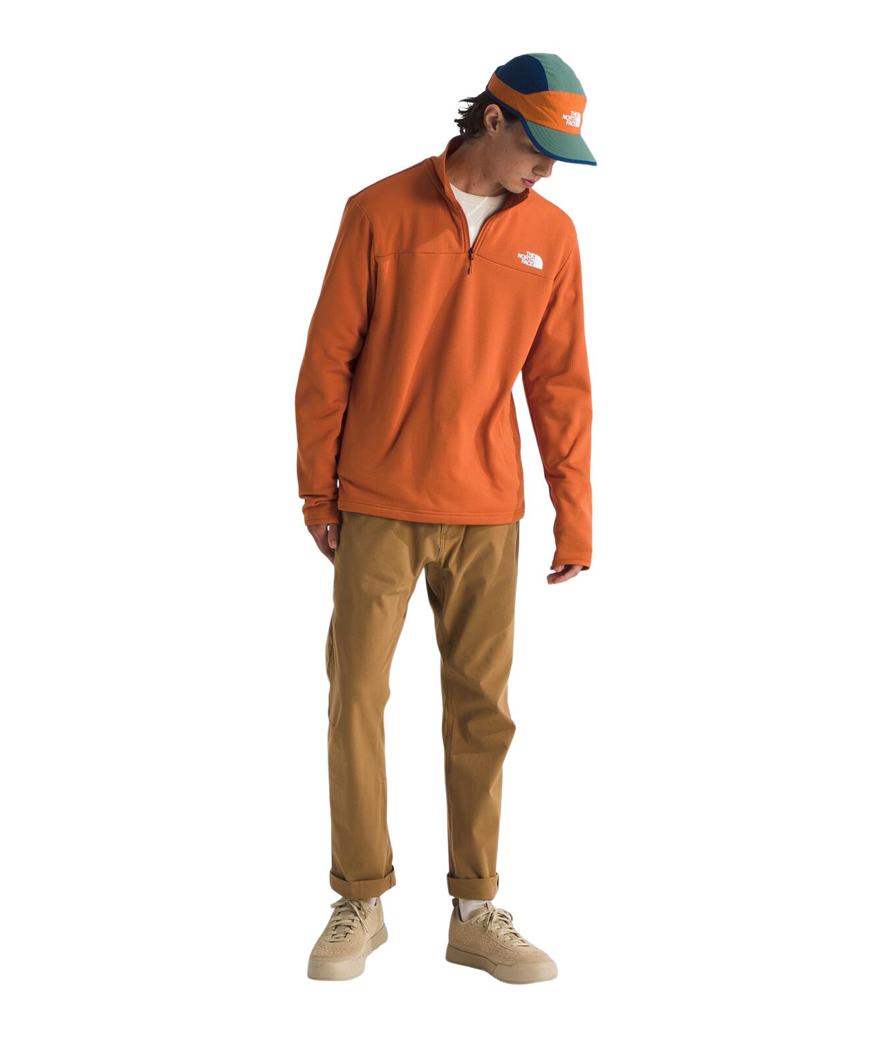 The North Face Men's Cedar Trail 1/4 Zip Long Sleeve Top