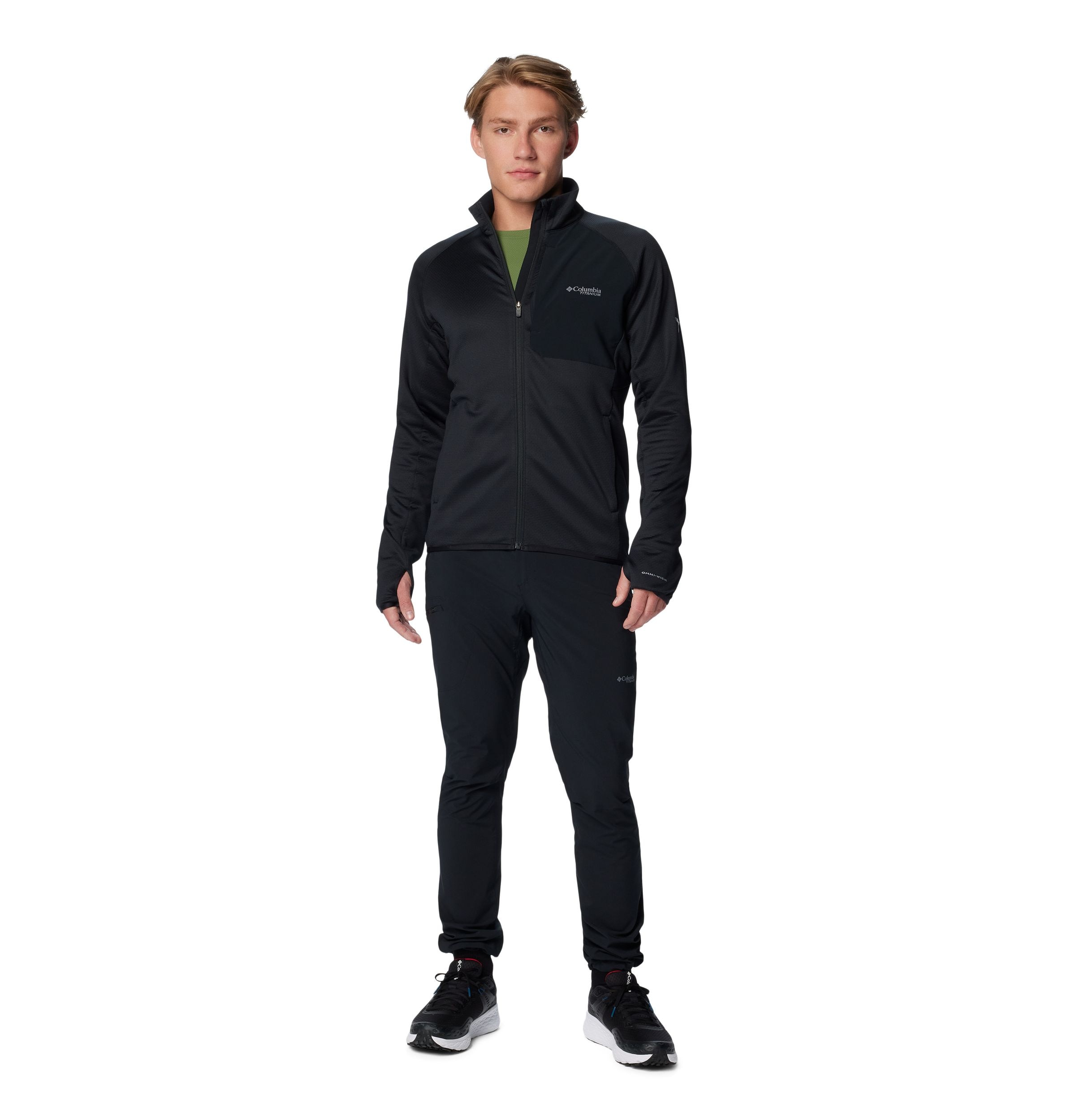 Columbia Men's Triple Canyon Grid Fleece Full Zip Jacket