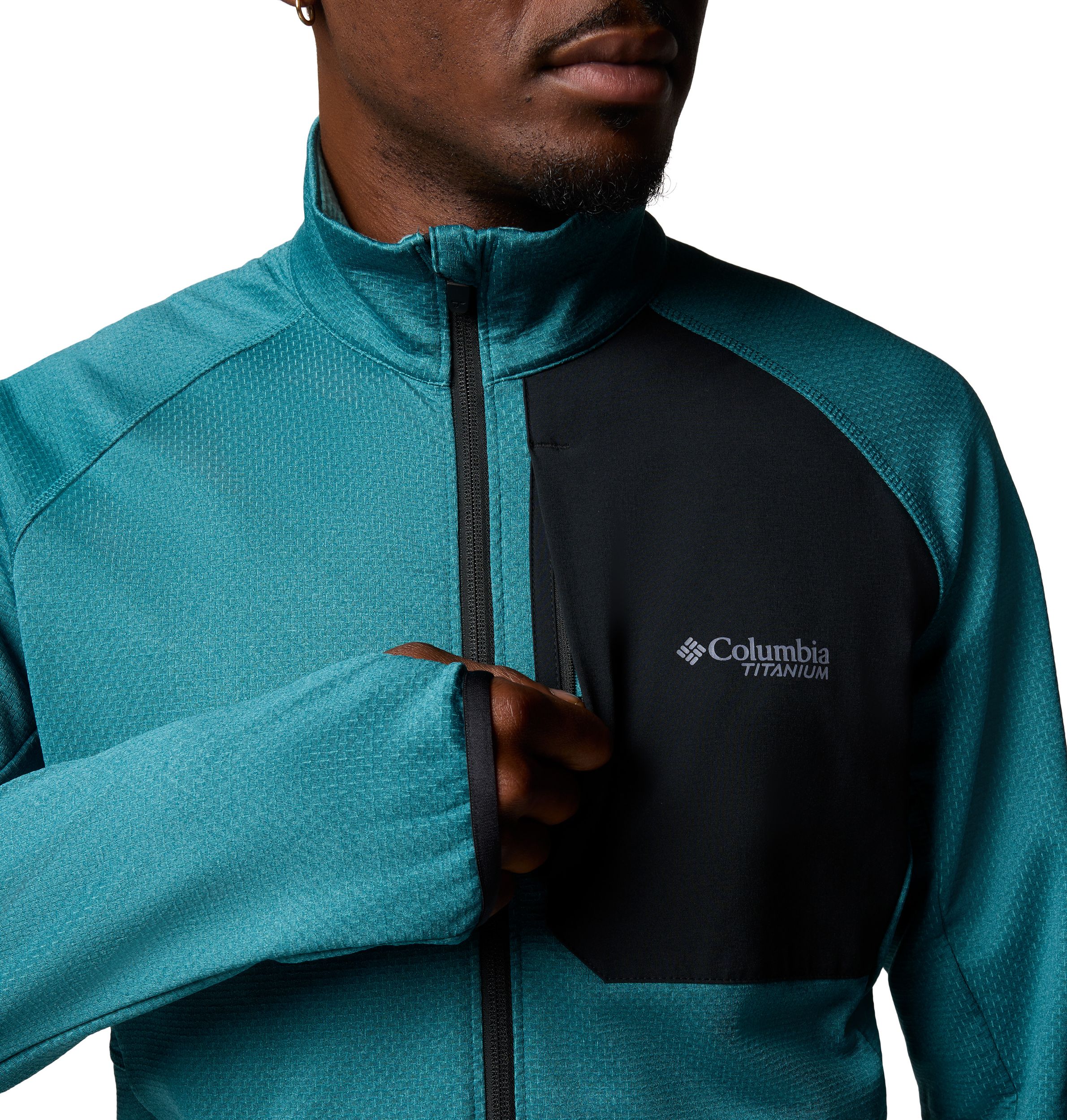 Columbia Men's Triple Canyon Grid Fleece Full Zip Jacket