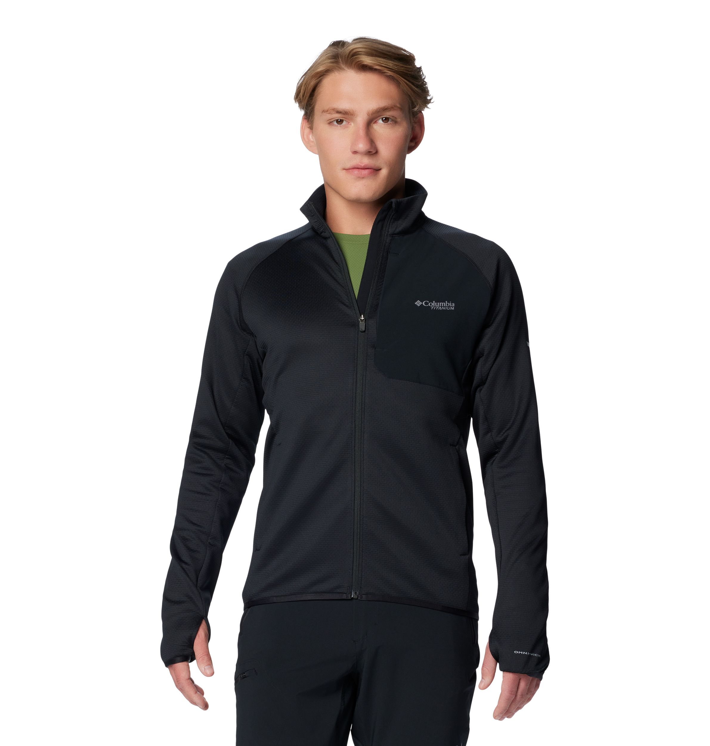 Columbia Men's Triple Canyon Grid Fleece Full Zip Jacket