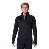 Columbia Men's Triple Canyon Grid Fleece Full Zip Jacket Front_Flat