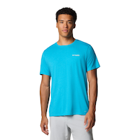 Columbia Men's PFG Uncharted™ Graphic T Shirt Front_Flat