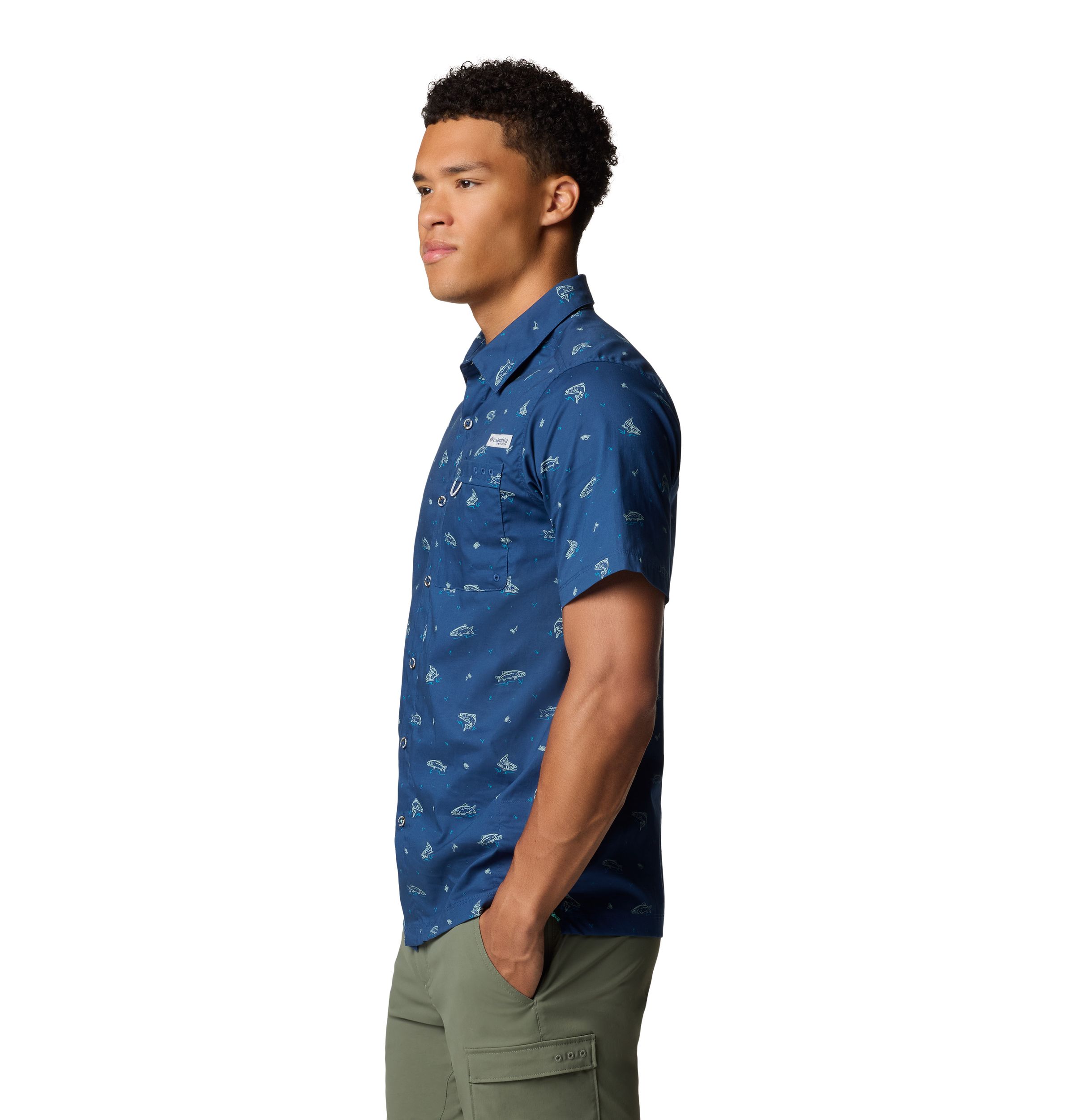 Columbia Men's Wild Cast Camping Shirt