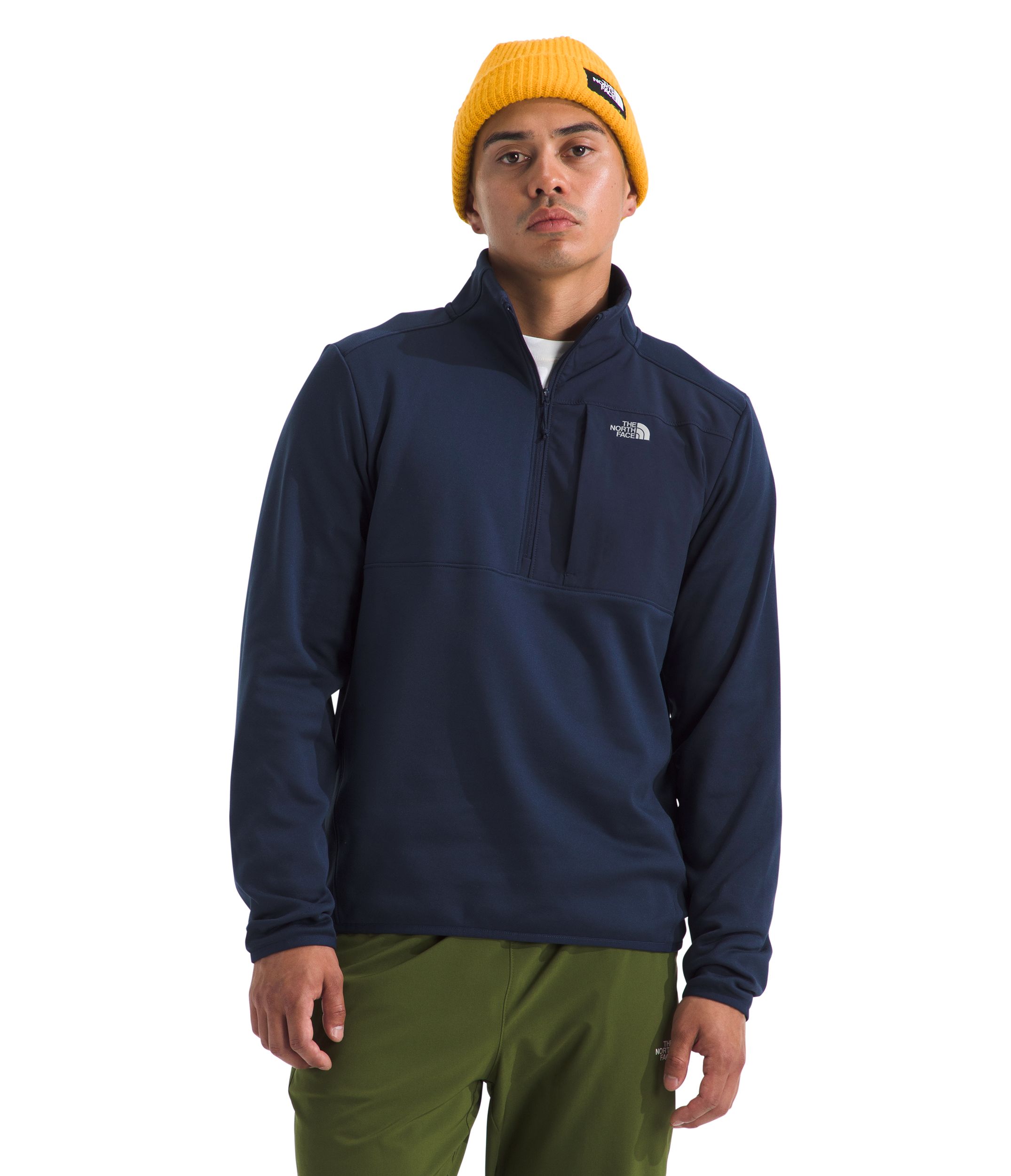 The North Face Men's Performance 1/4 Zip Long Sleeve Fleece Top