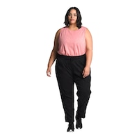 The North Face Women's Plus Size Aphrodite 2.0 Pants Front_Flat
