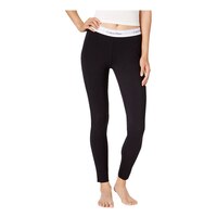 Calvin Klein Women's Modern Cotton Leggings, Pants, Lounge, Baselayer, Stretch Front_Flat