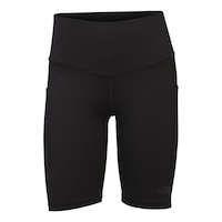 The North Face Women's Wander High Rise 9 Inch Bike Shorts Front_Flat