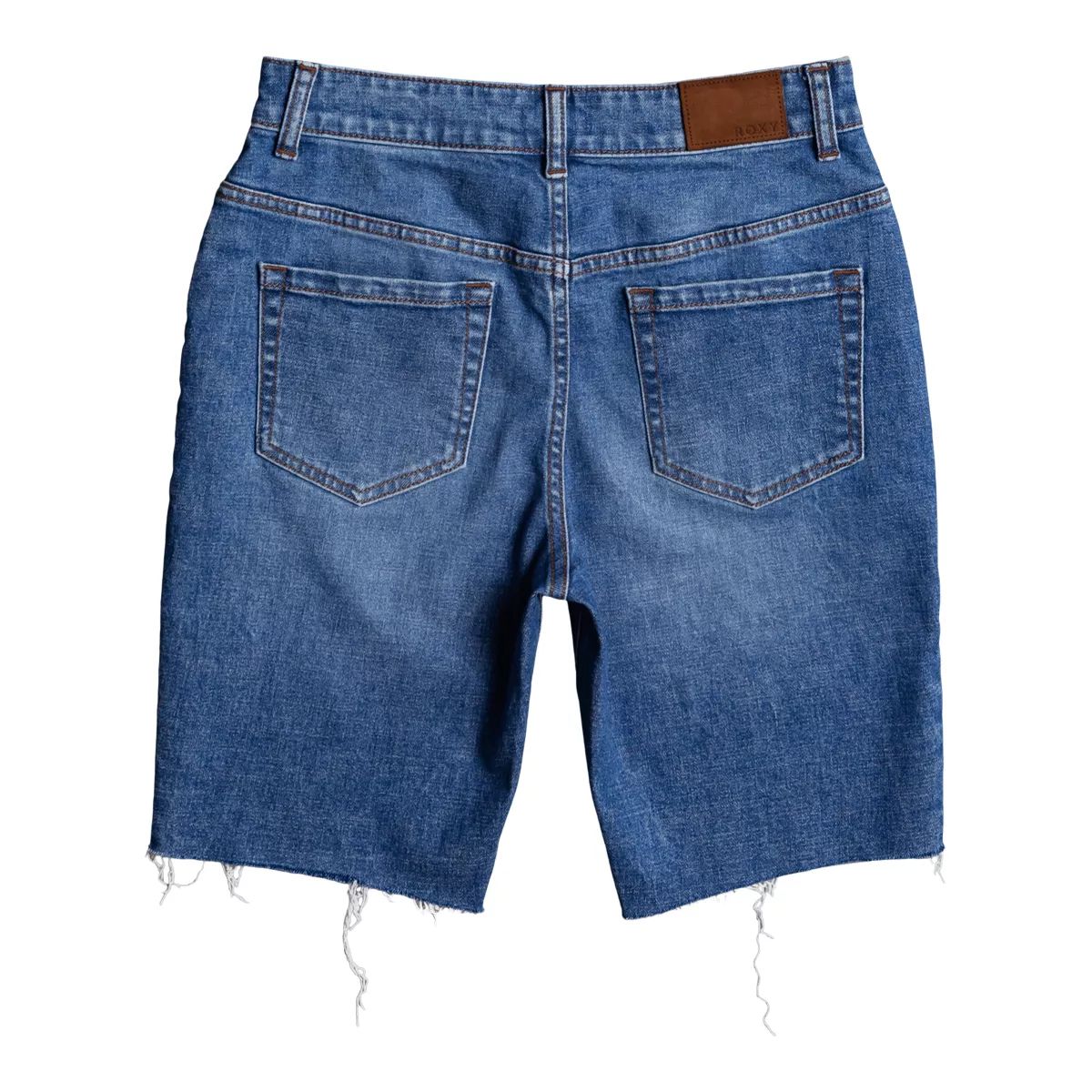 Roxy Women's Midnight Circle Long Denim Shorts