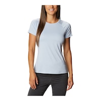 Columbia Women's Peak To Point II T Shirt Front_Flat