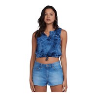 Roxy Women's Roxy Tie Dye Crop Tank Front_Flat