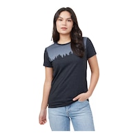Tentree Women's Juniper Classic T-Shirt Front_Angled_Left