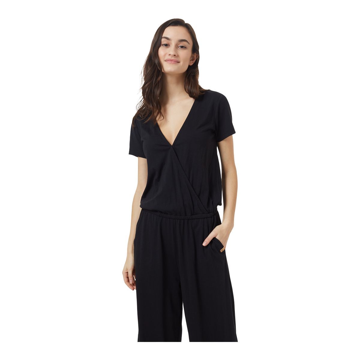 tentree Women's Blakely Short Sleeve Jumpsuit