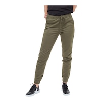 Tentree Women's Pacific Jogger Pants, Casual, Tapered, Stretch Front_Flat