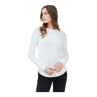 tentree Women's Forever After Sweater Front_Angled_Right