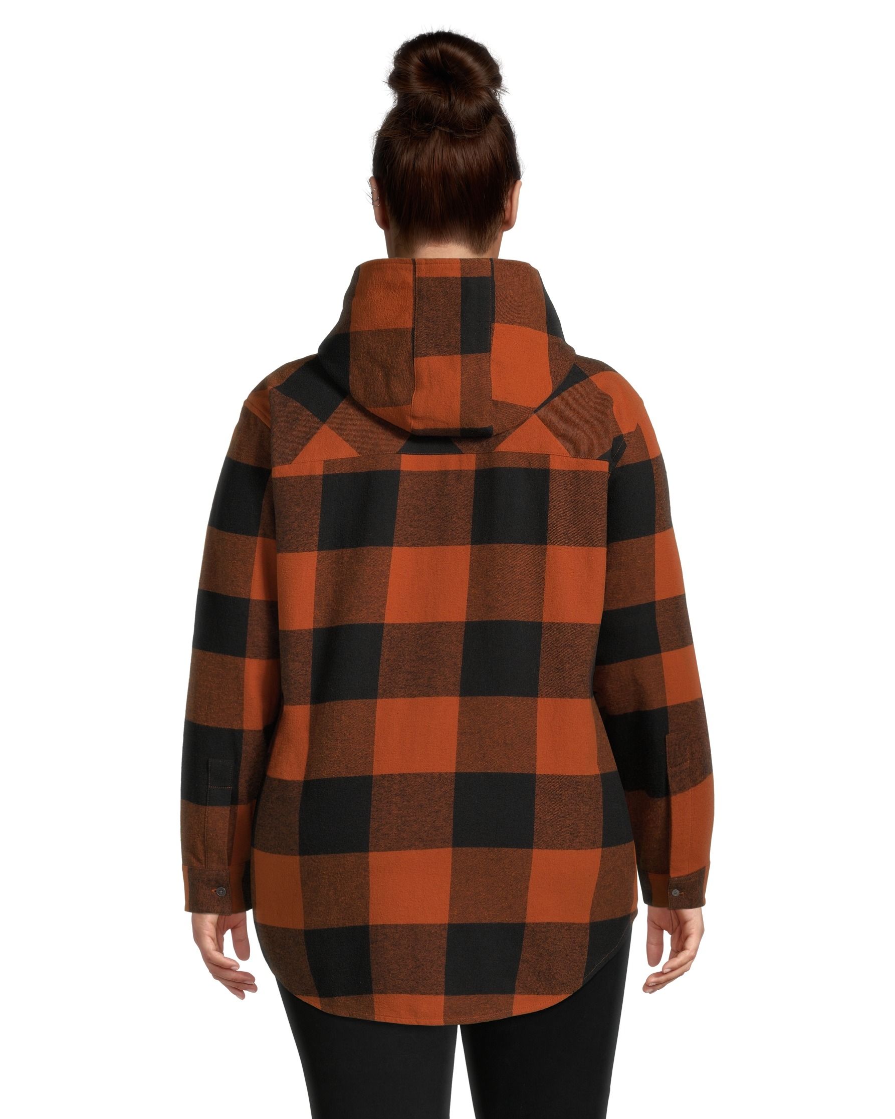 Ripzone Women's Apex Flannel Plaid Shirt, Plus Size