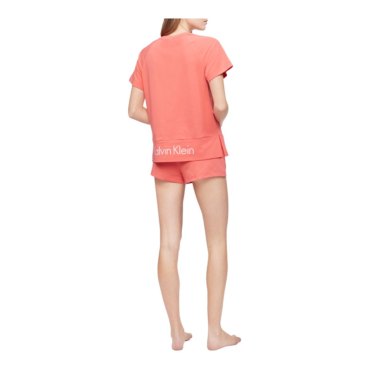Calvin Klein Women's Cotton Lounge Crew Sleep T Shirt