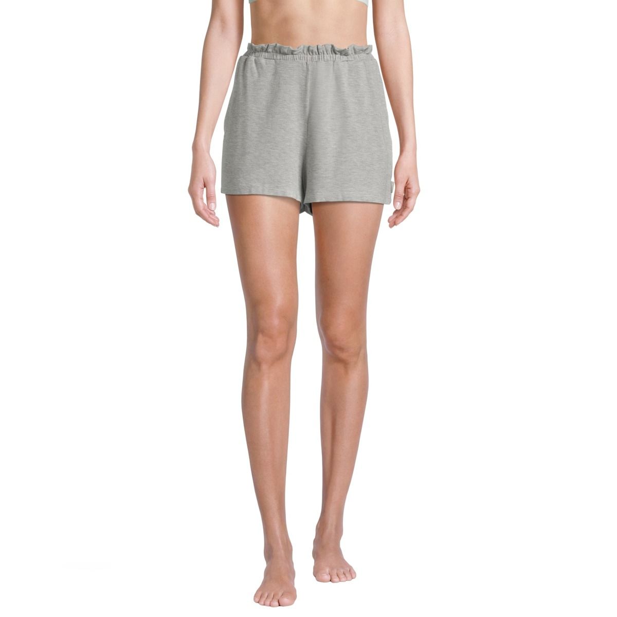 Calvin Klein Women's Pur Ribbed Sleep Shorts